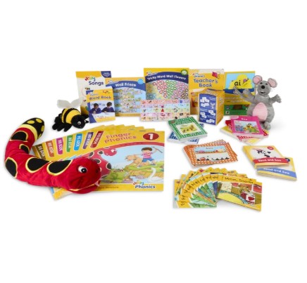 Jolly Phonics Classroom Kit - New For 2026 With Puppets